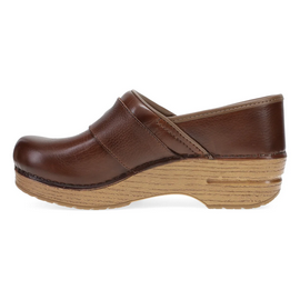Dansko Women's Pearson Clog - Brown Waxy Milled
