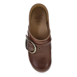 Dansko Women's Pearson Clog - Brown Waxy Milled