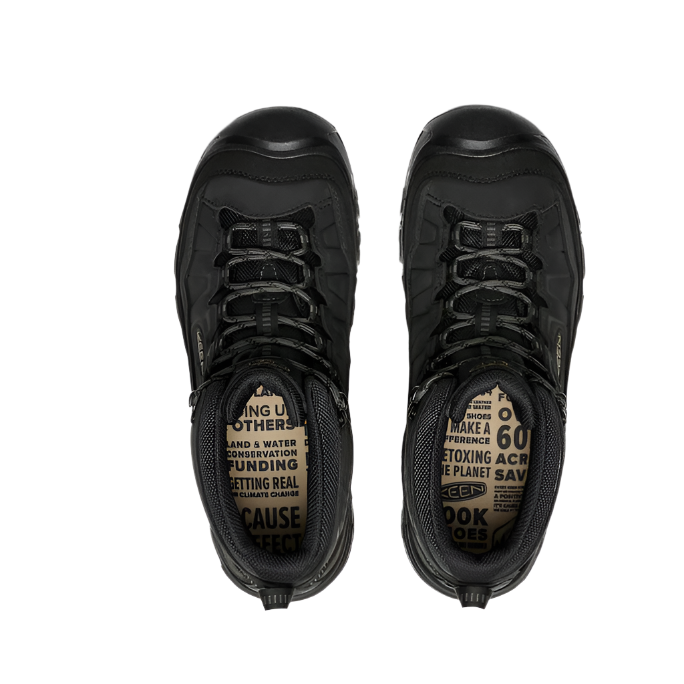 Keen Men's Targhee IV Waterproof Hiking Boots - Triple Black