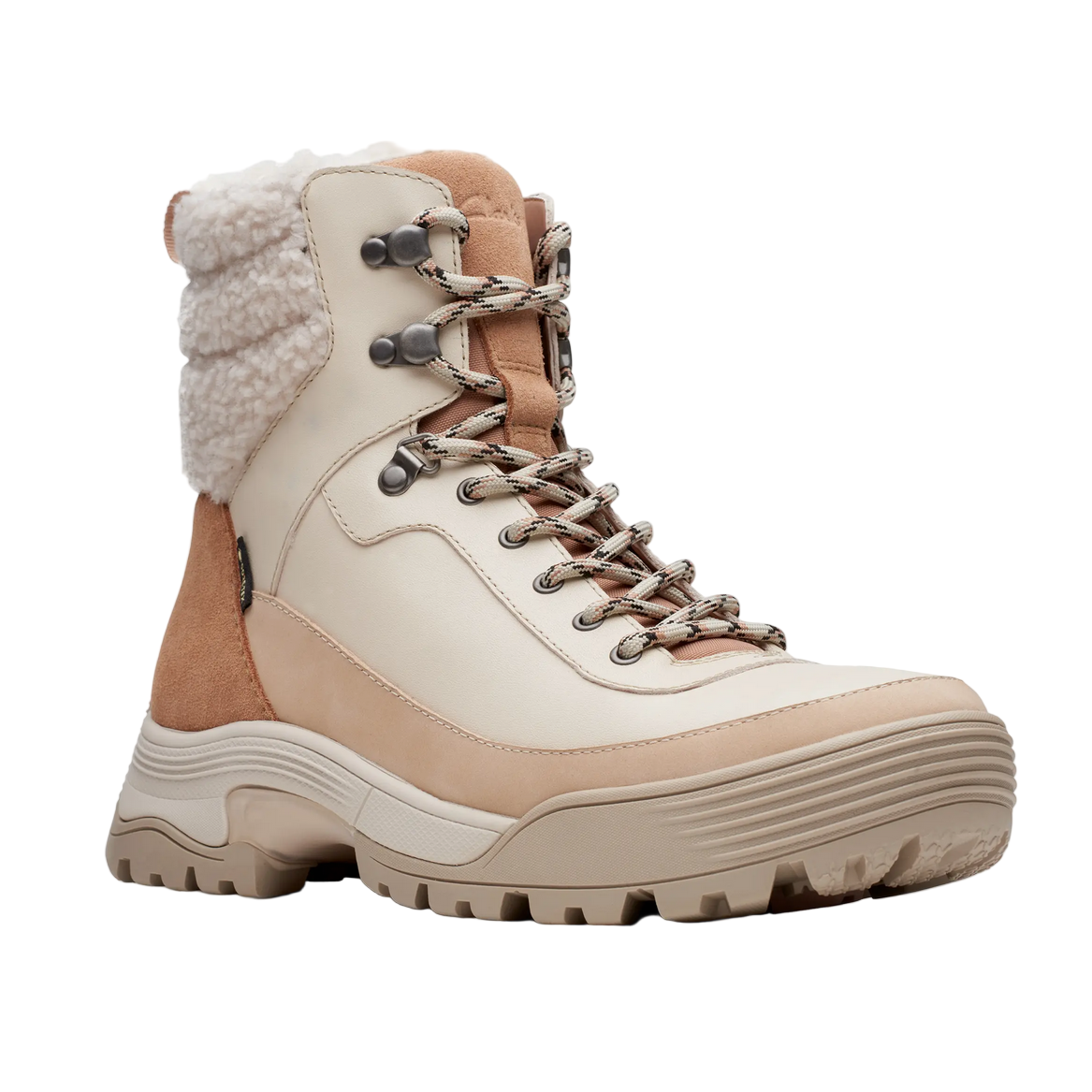 Clarks Women's ATL Hiketop GoreTex Boots - Ivory