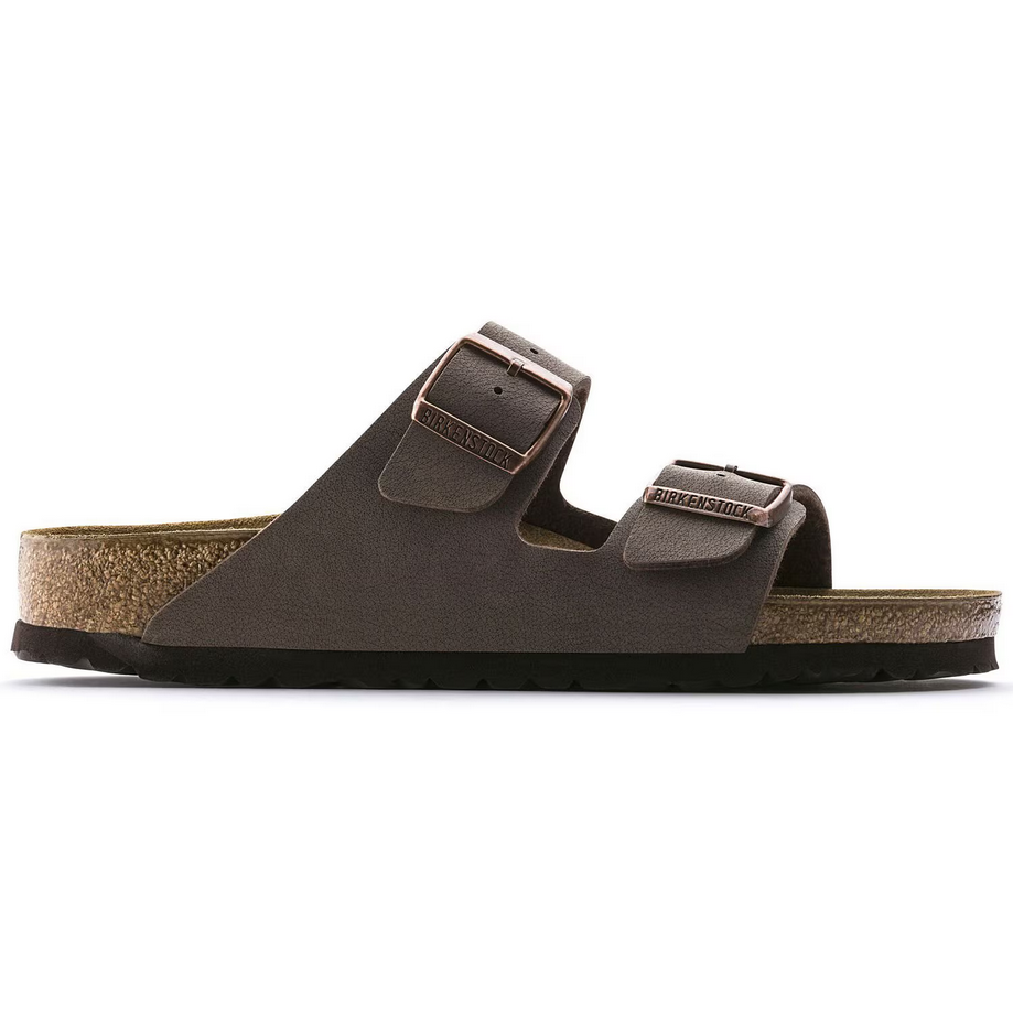 Birkenstock Unisex Arizona Birkibuc - Mocha