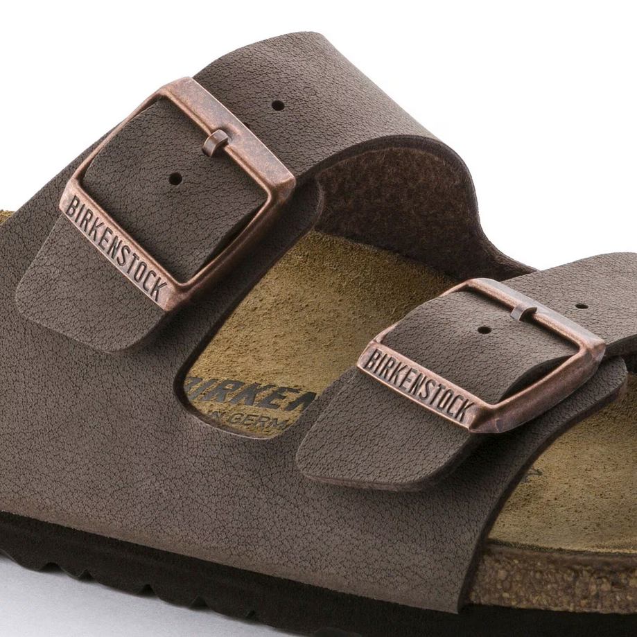 Birkenstock Unisex Arizona Birkibuc - Mocha