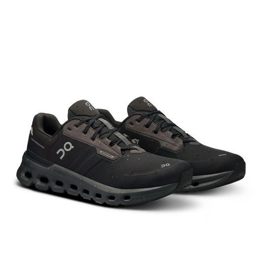 On Running Men's Cloudrunner 2 Waterproof Sneaker - Magnet/Black
