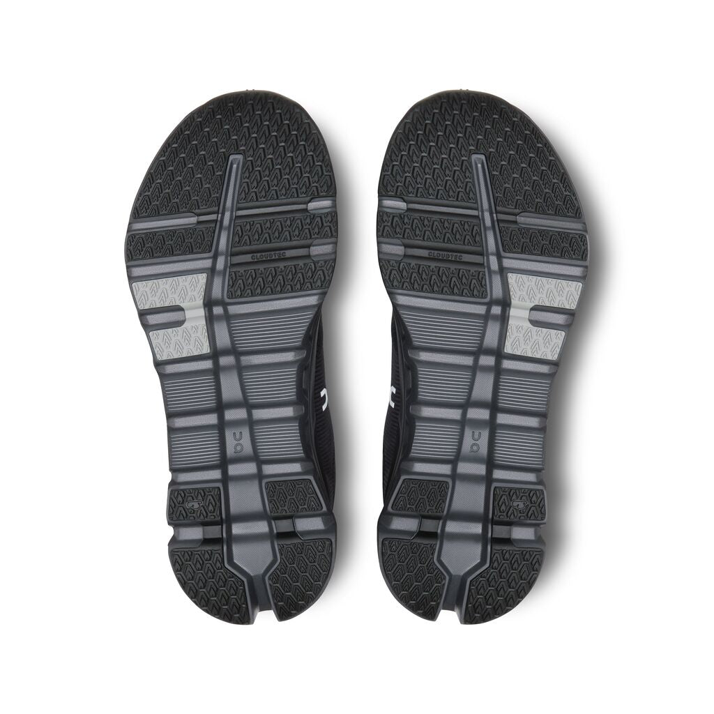 On Running Women's Cloudrunner Waterproof Sneaker - Magnet/Black