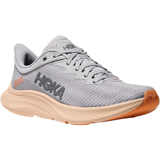 Hoka Women's Empowering Solimar Running Shoe - Cosmic Grey/Tangerine Glow