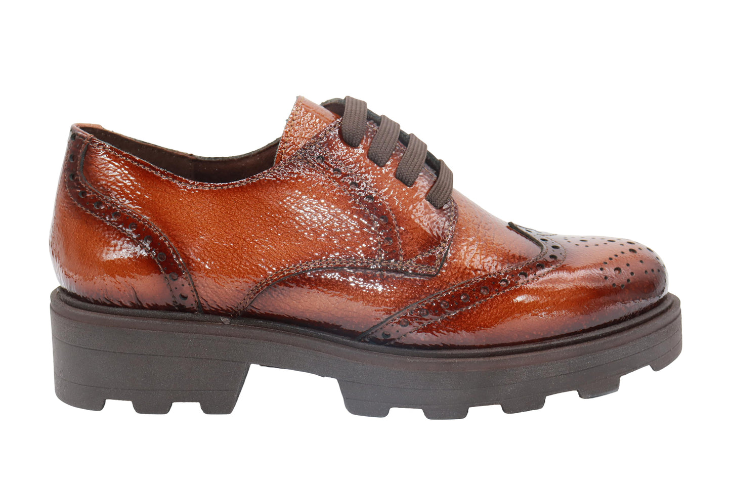 Eric Michael Women's Torie Oxford - Tan Patent