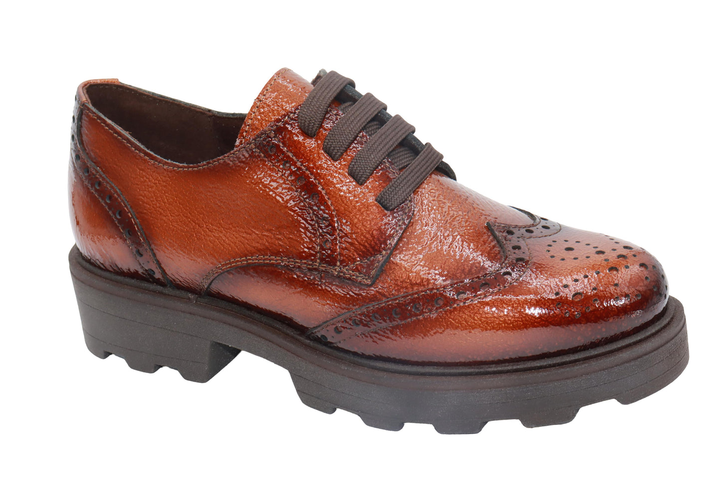 Eric Michael Women's Torie Oxford - Tan Patent
