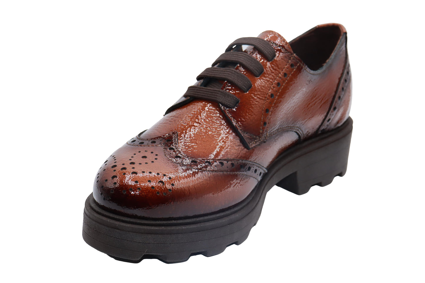 Eric Michael Women's Torie Oxford - Tan Patent