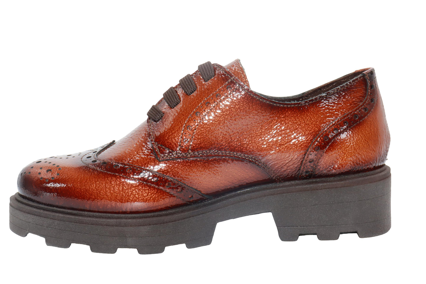 Eric Michael Women's Torie Oxford - Tan Patent