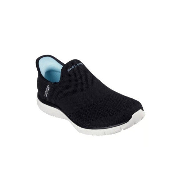 Skechers Women's Slip-Ins Virtue-Sleek Black/White