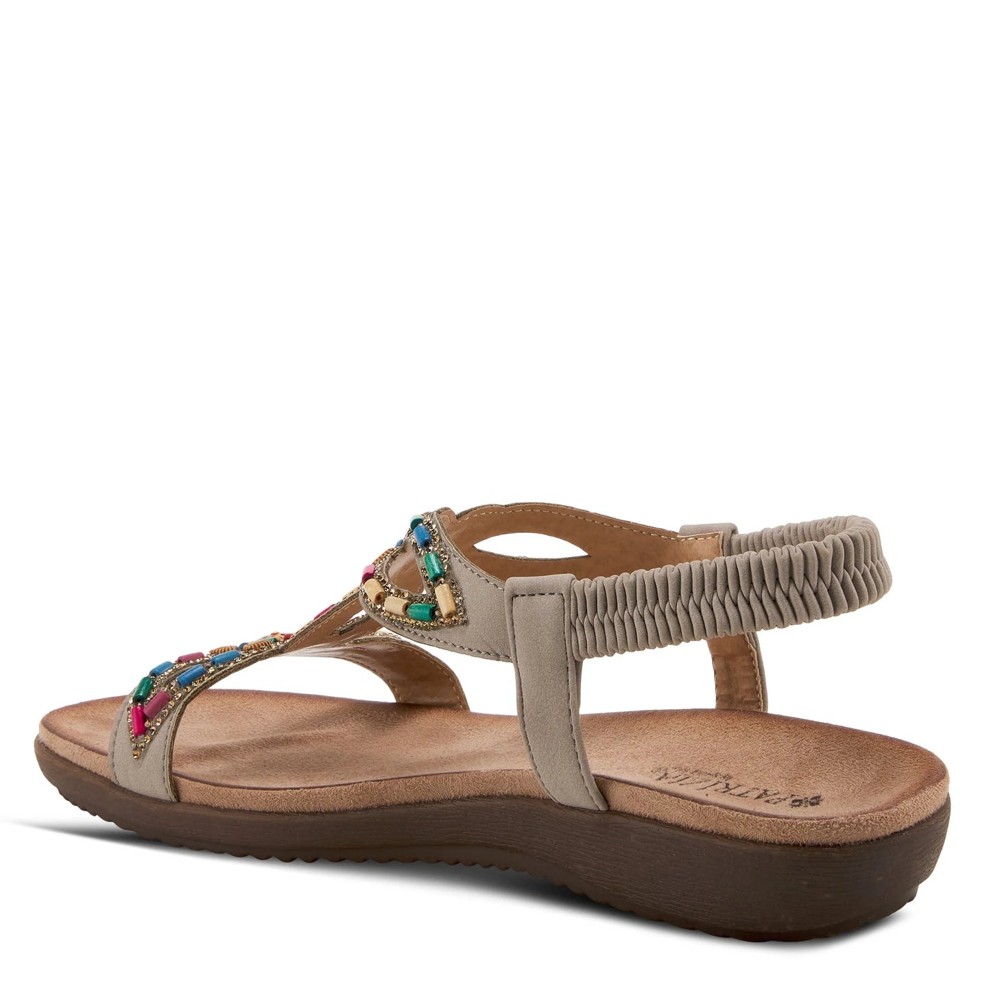 L'Artiste by Spring Step Patrizia Women's Volcanic Sandals - Grey