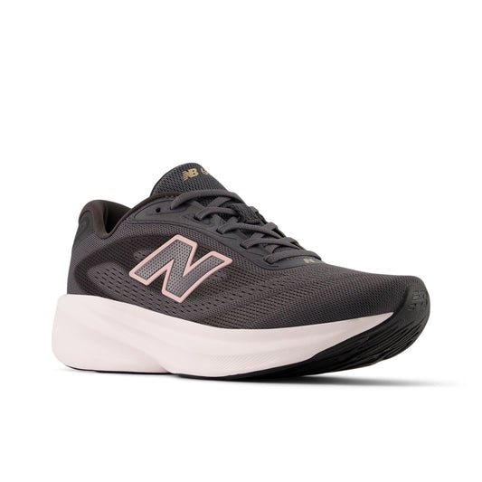 New Balance Women's Fresh Foam 680v9 - BLACK CEMENT with PINK SALT