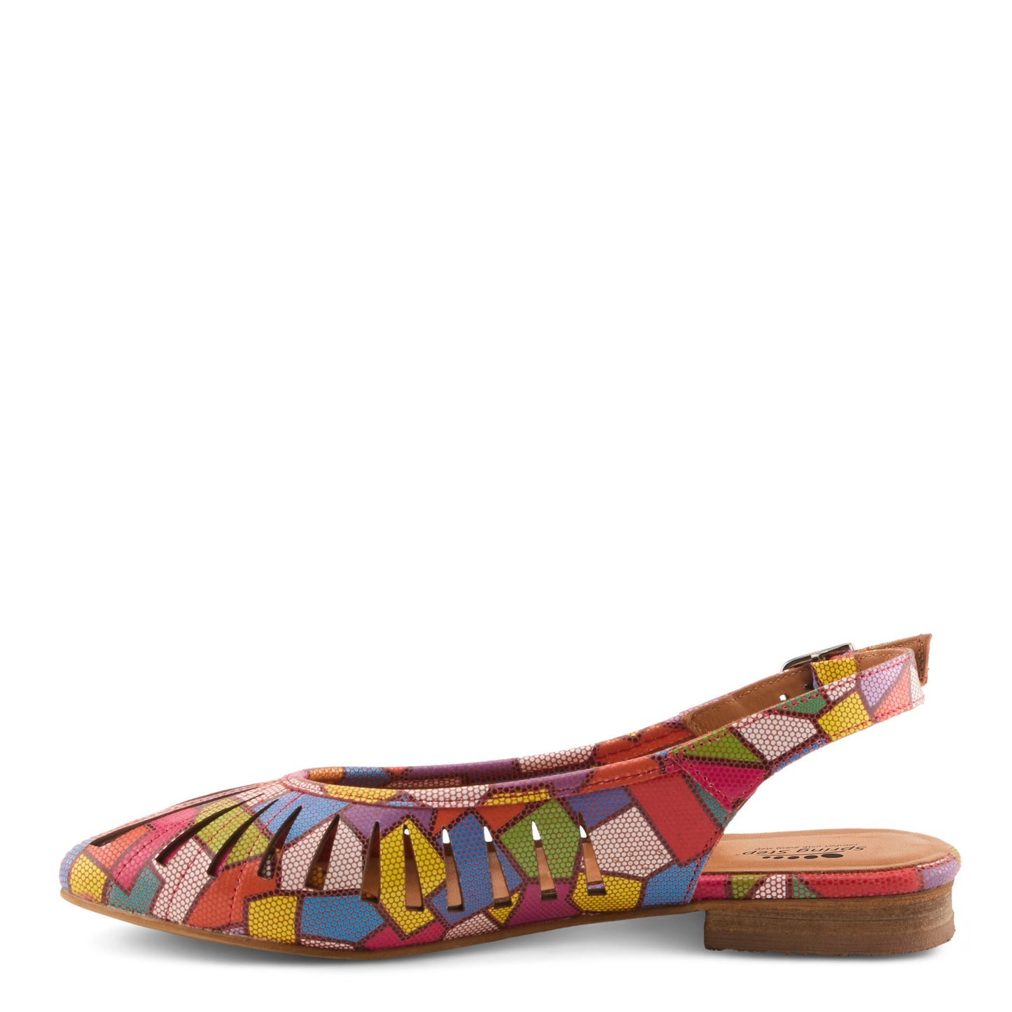 Spring Step Women's Yarah Slingback - Rainbow