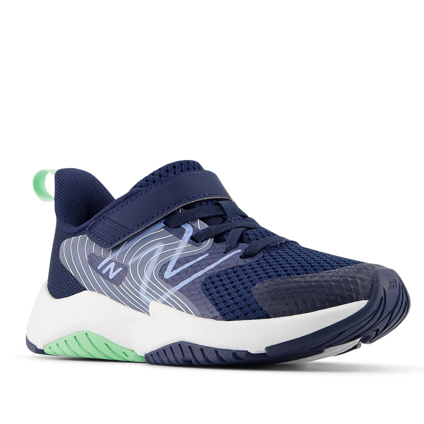New Balance Kids Rave Run v2 Bungee - Navy
