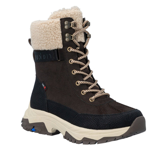 Rieker Women's Gianna Waterproof Boots - Schwarz/Nougat