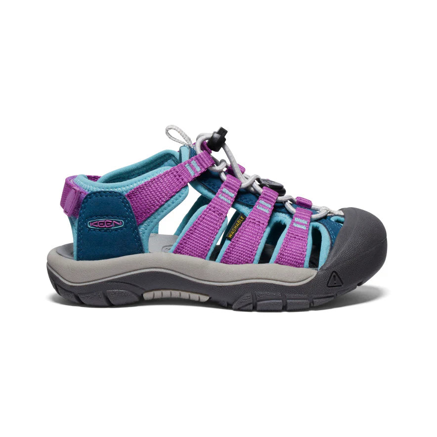 KEEN Little Kids' Newport Boundless Sandal -Legion Blue/Willowherb