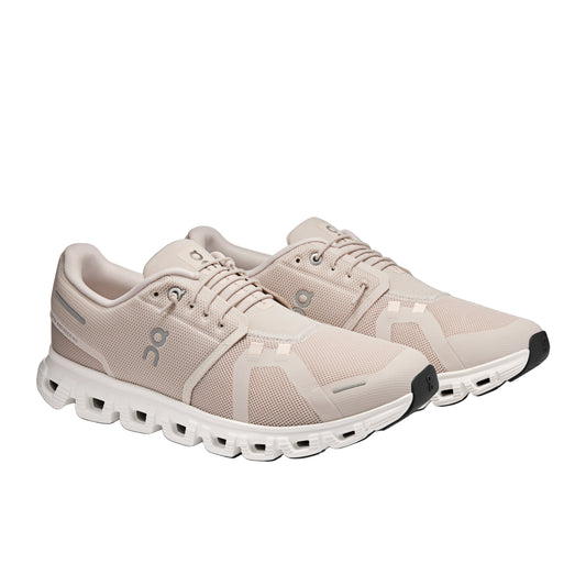 On Men's Cloud 6 Performance Slip On - Pearl/White