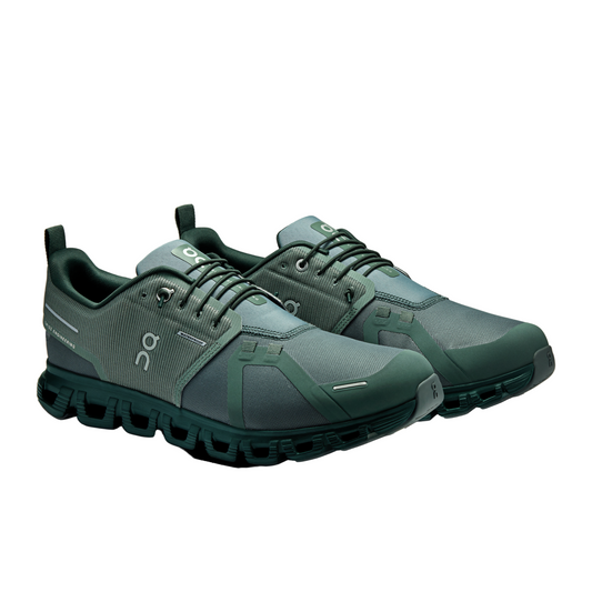 On Running Men's Cloud 6 Waterproof Runnig Shoes - Olive/Evergreen