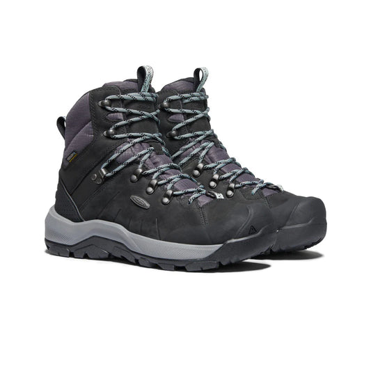 KEEN Women's Revel IV Polar Waterproof Boots - Black/Harbor Gray
