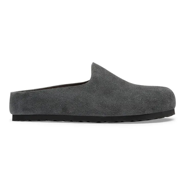 Birkenstock Men's Amsterdam Clog - Charcoal Suede