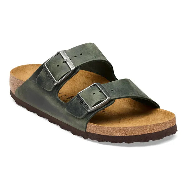 Birkenstock Arizona Oiled Leather Unisex - Thyme