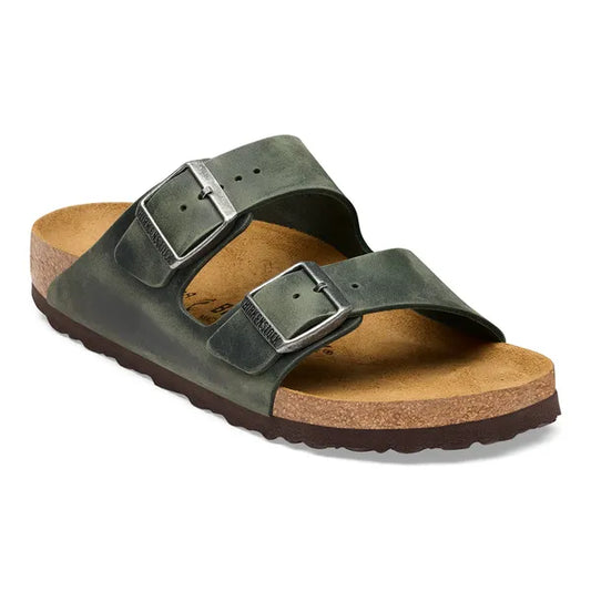 Birkenstock Arizona Oiled Leather Unisex - Thyme