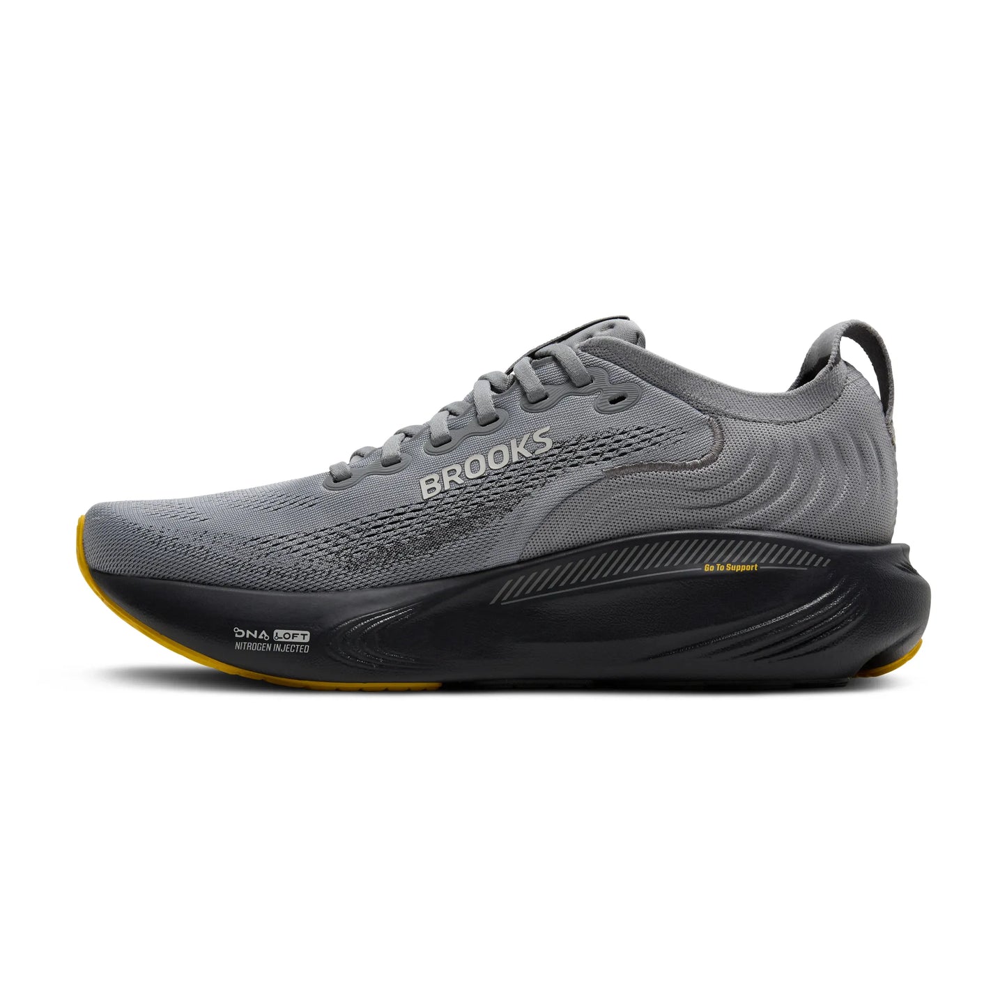 Brooks Men's Adrenaline GTS 25-Primer Grey/Ebony/Jasmin