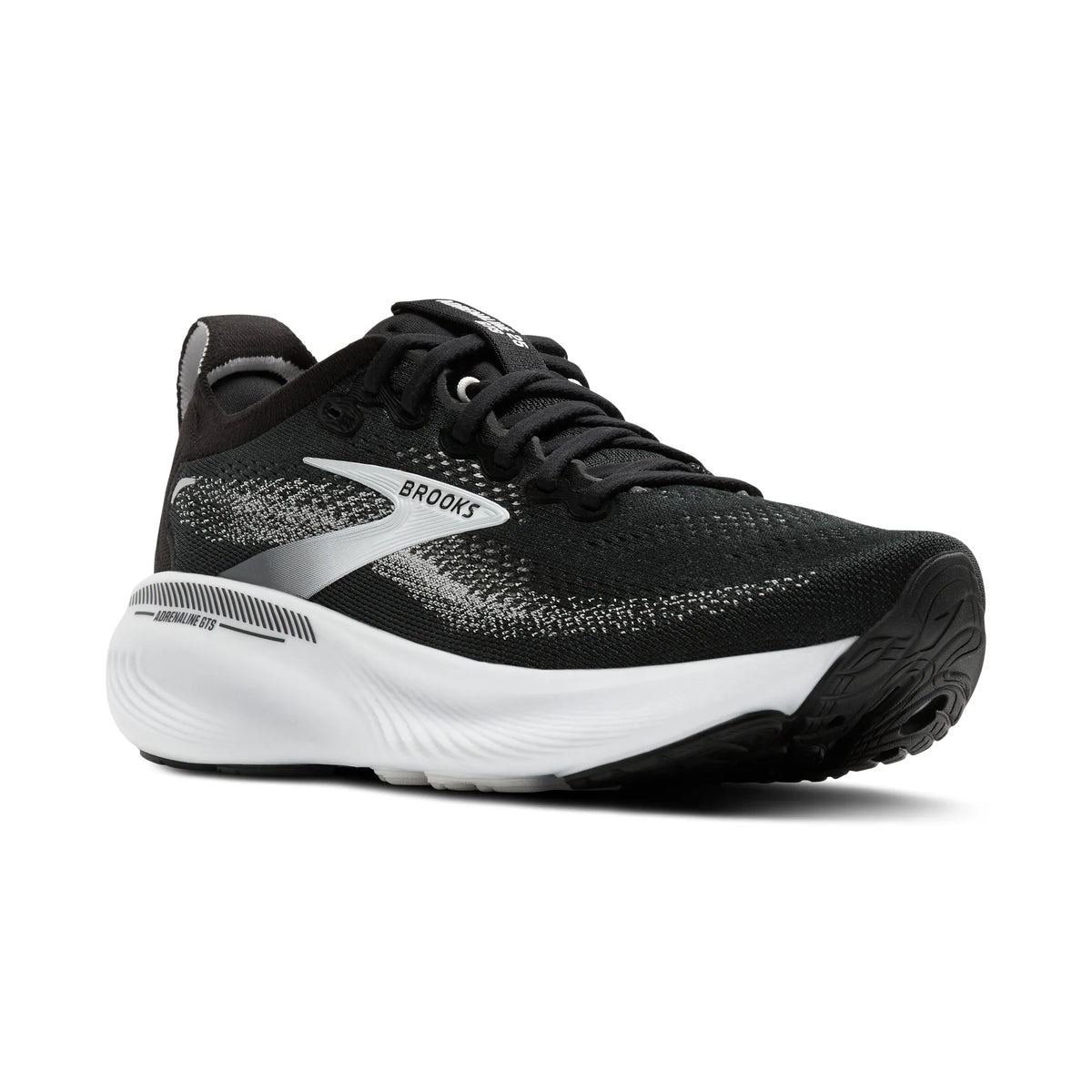 Brooks Men's Adrenaline GTS 25 Running Shoe - Black/Grey/White