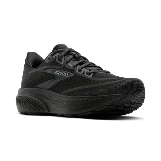 Brooks Men's Ghost 18 Running Shoe - Black/Black/Ebony