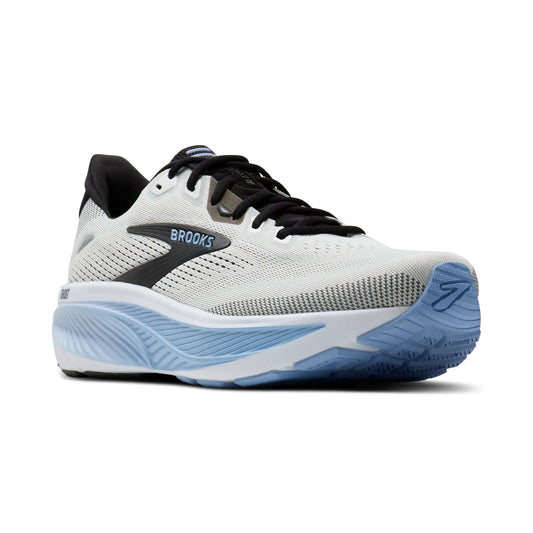 Brooks Men's Ghost 18 Running Shoe - White/Black/Open Air