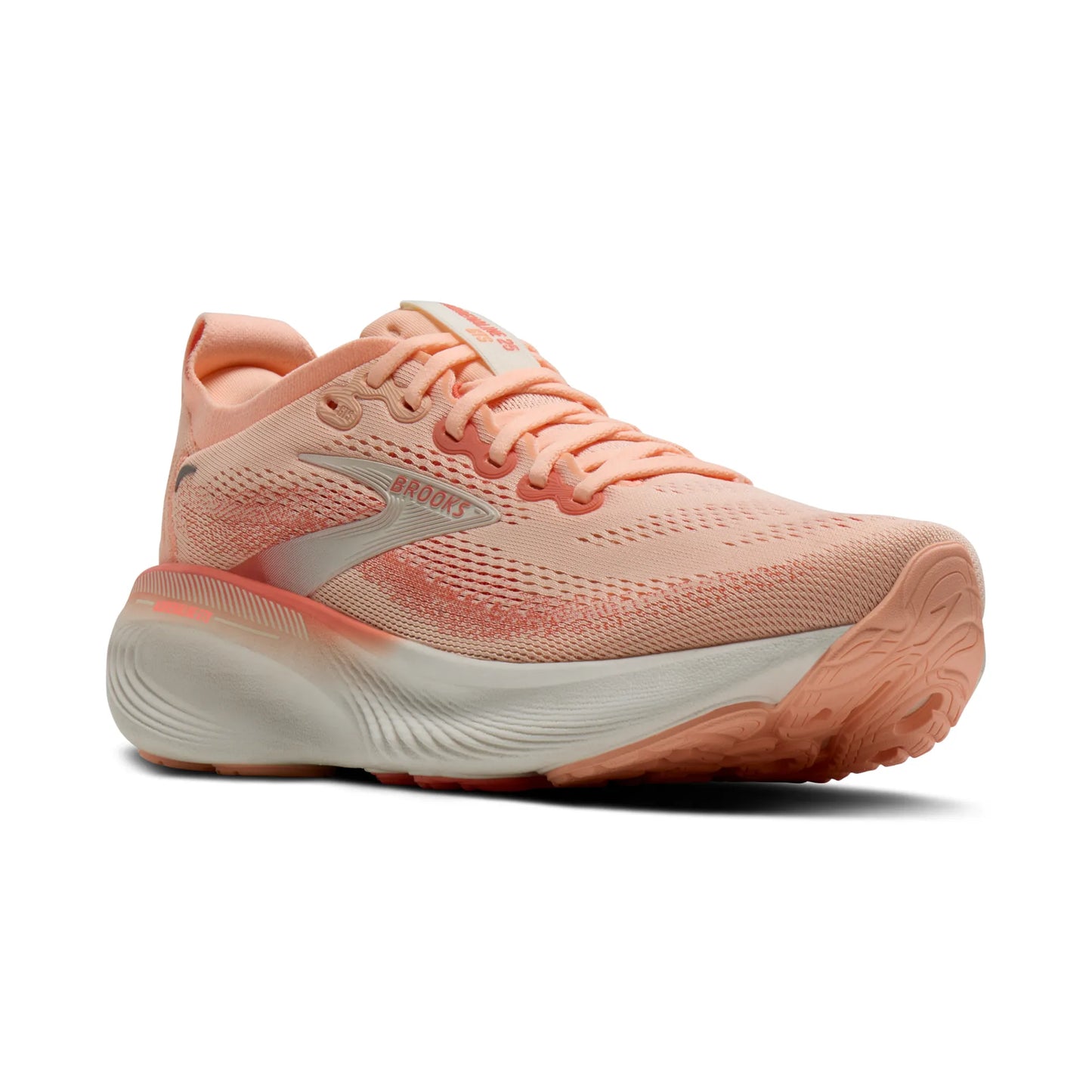 Brooks Women's Adrenaline GTS 25 Running Shoe - Peach Echo