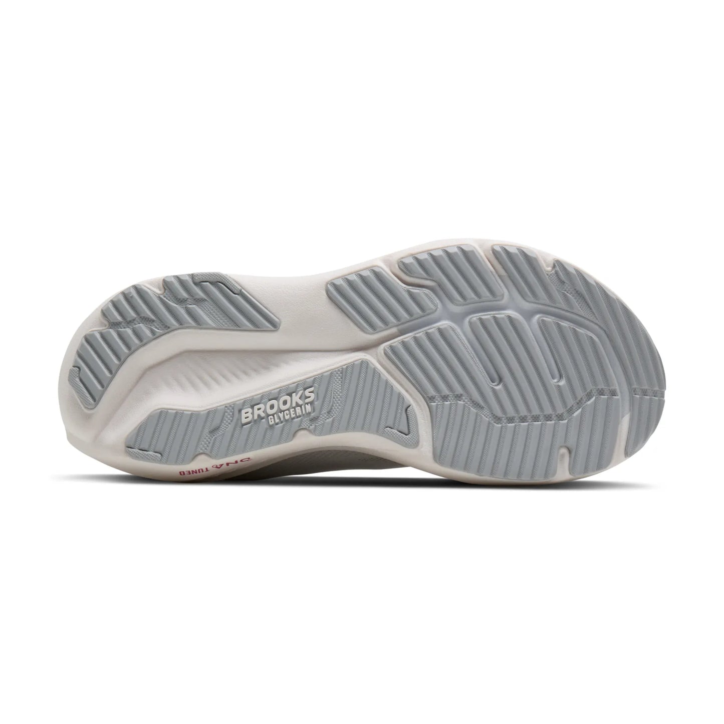 Brooks Women's Glycerin 23 Running Shoes - White/Harbor Mist/Metallic