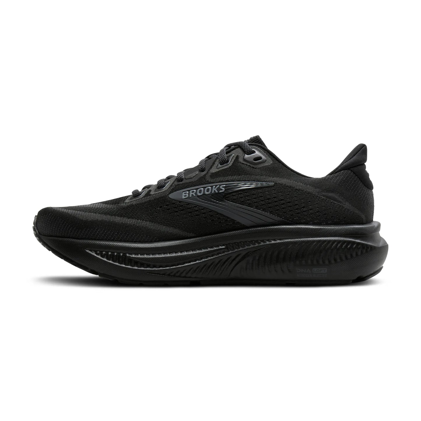 Brooks Women's Ghost 18 Running Shoe - Black/Black/Ebony