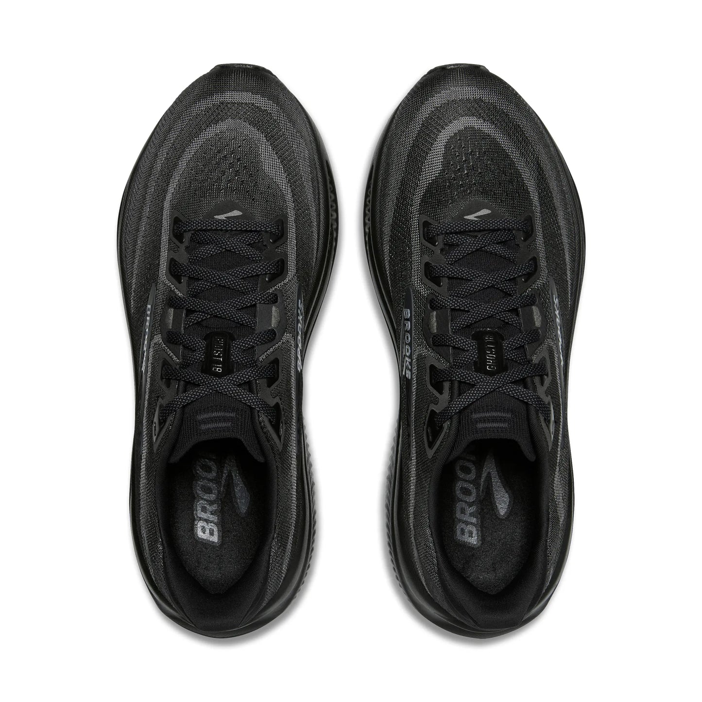 Brooks Women's Ghost 18 Running Shoe - Black/Black/Ebony