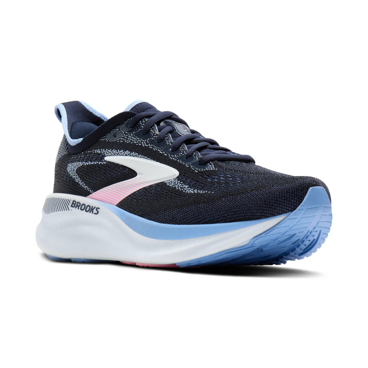 Brooks Women's Adrenaline GTS 26 Running Shoes - Navy/Cornflower/Pink