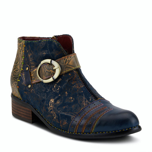 Spring Step Georgiana Bootie - Blue Multi