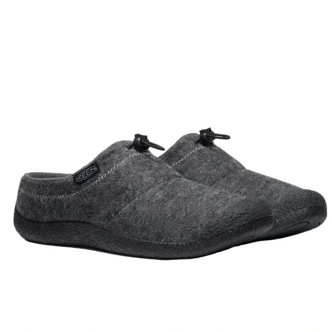 Keen Men's Howser III Slide - Charcoal Grey Felt/Black