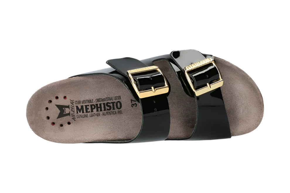 Mephisto Women's Hester Everyday Casual Sandals - Black