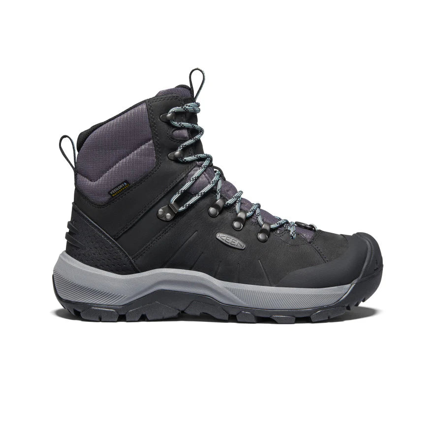 KEEN Women's Revel IV Polar Waterproof Boots - Black/Harbor Gray