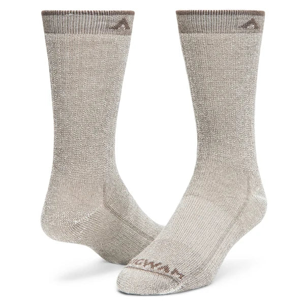 WigWam Merino Comfort Hiker Midweight Crew Socks - Taupe