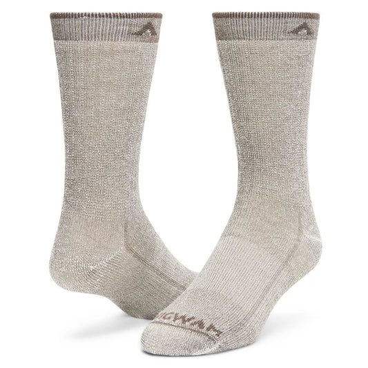 WigWam Merino Comfort Hiker Midweight Crew Socks - Taupe