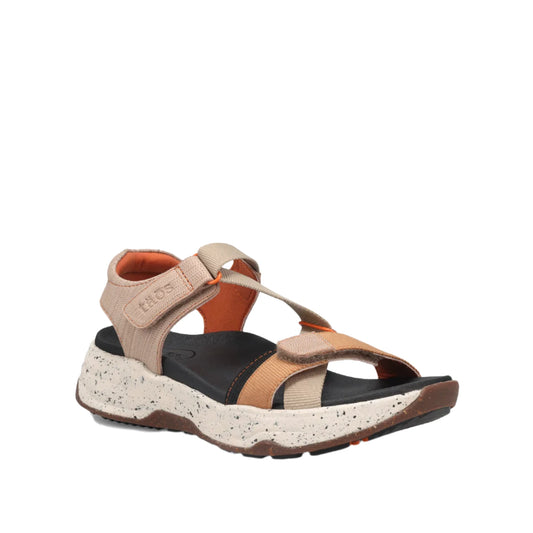 Taos Women's Super Z Walking Sandal - Tan Multi