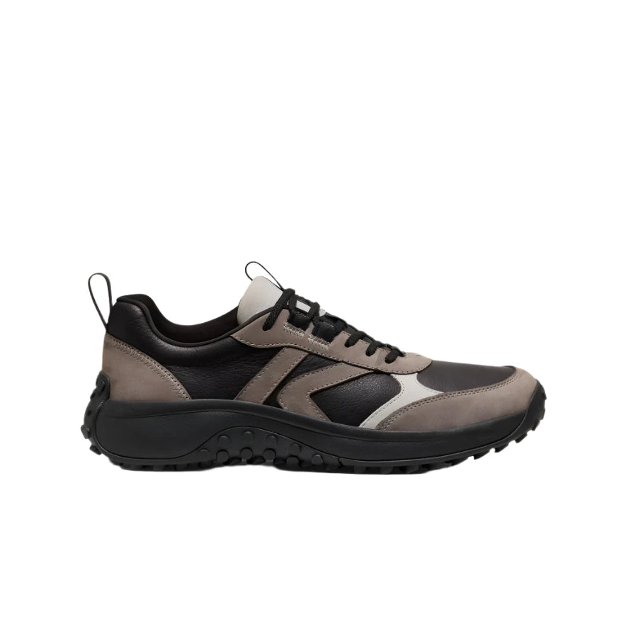 Keen Men's KS86 Leather Trail Runner Sneaker - Black/Steel Grey