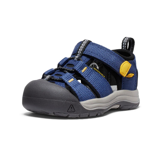 Keen Toddlers' (Sizes 4-7) Newport H2 Infant Sandal - Naval Academy/Keen Yellow