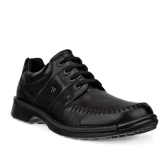 ECCO Men's Fusion Leather Lace-Up Shoe - Black