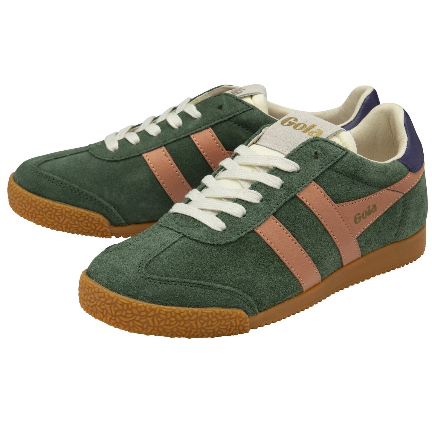 Gola Classics Women's Elan Sneakers - Evergreen/Terracotta/Plum