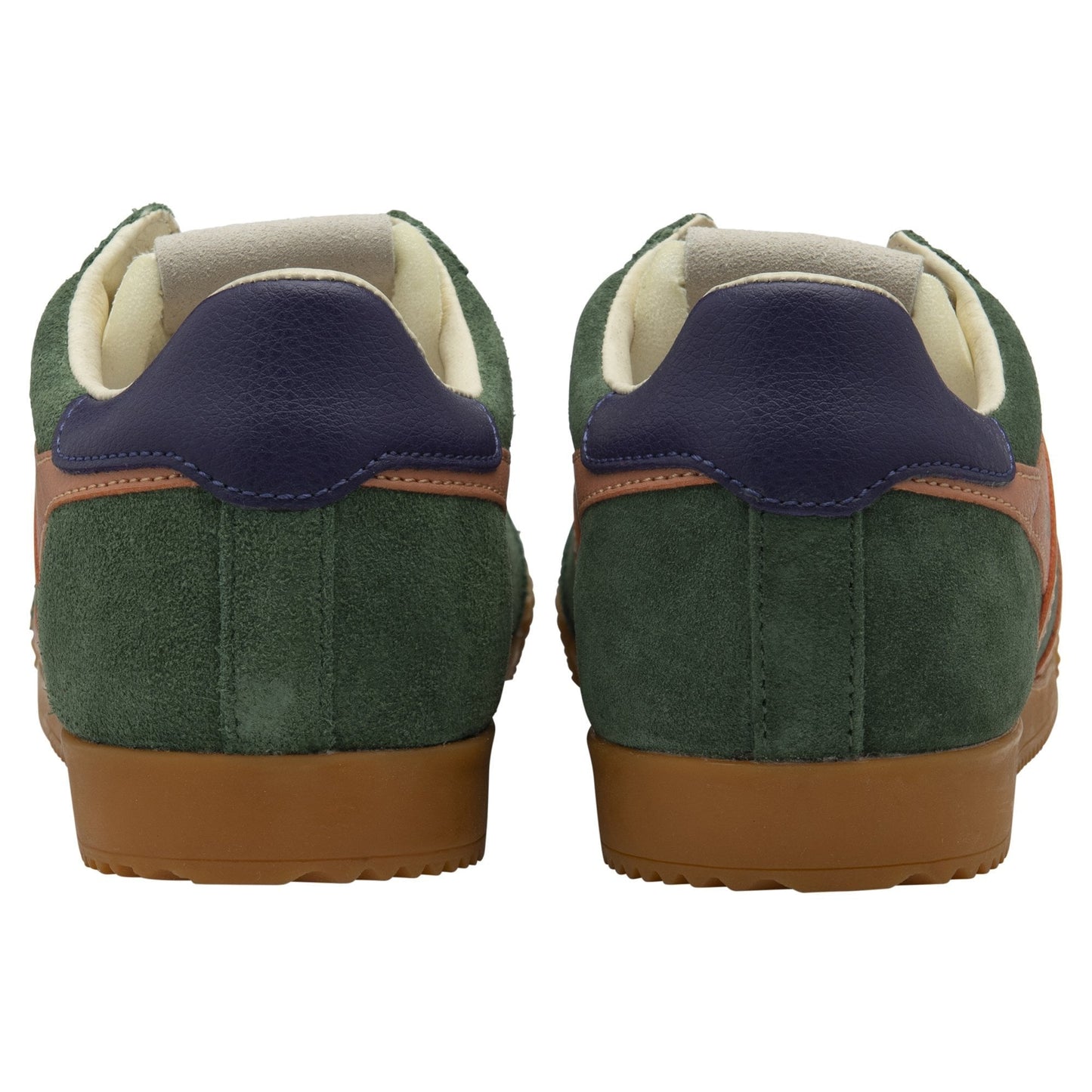 Gola Classics Women's Elan Sneakers - Evergreen/Terracotta/Plum