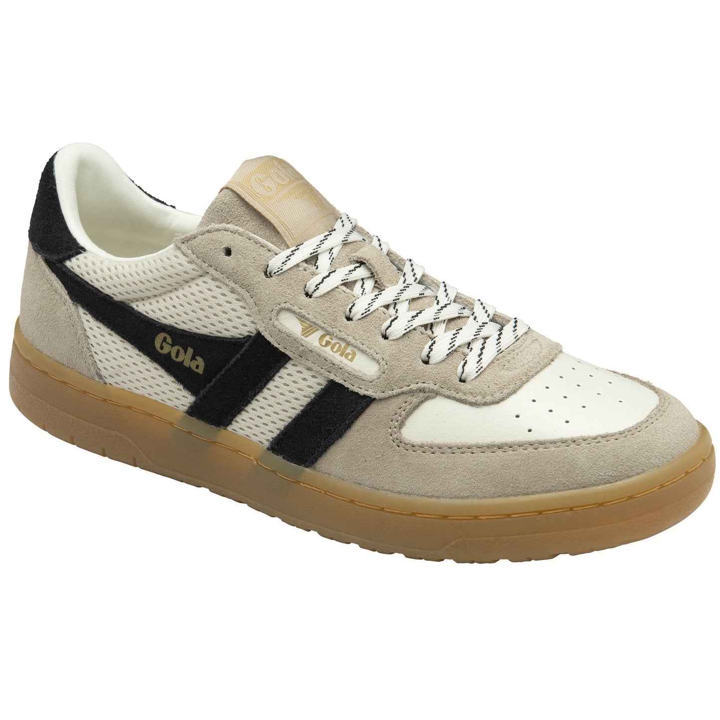 Gola Classics Women's Hawk '83 Sneakers - Off White/Bone/Black/Gum