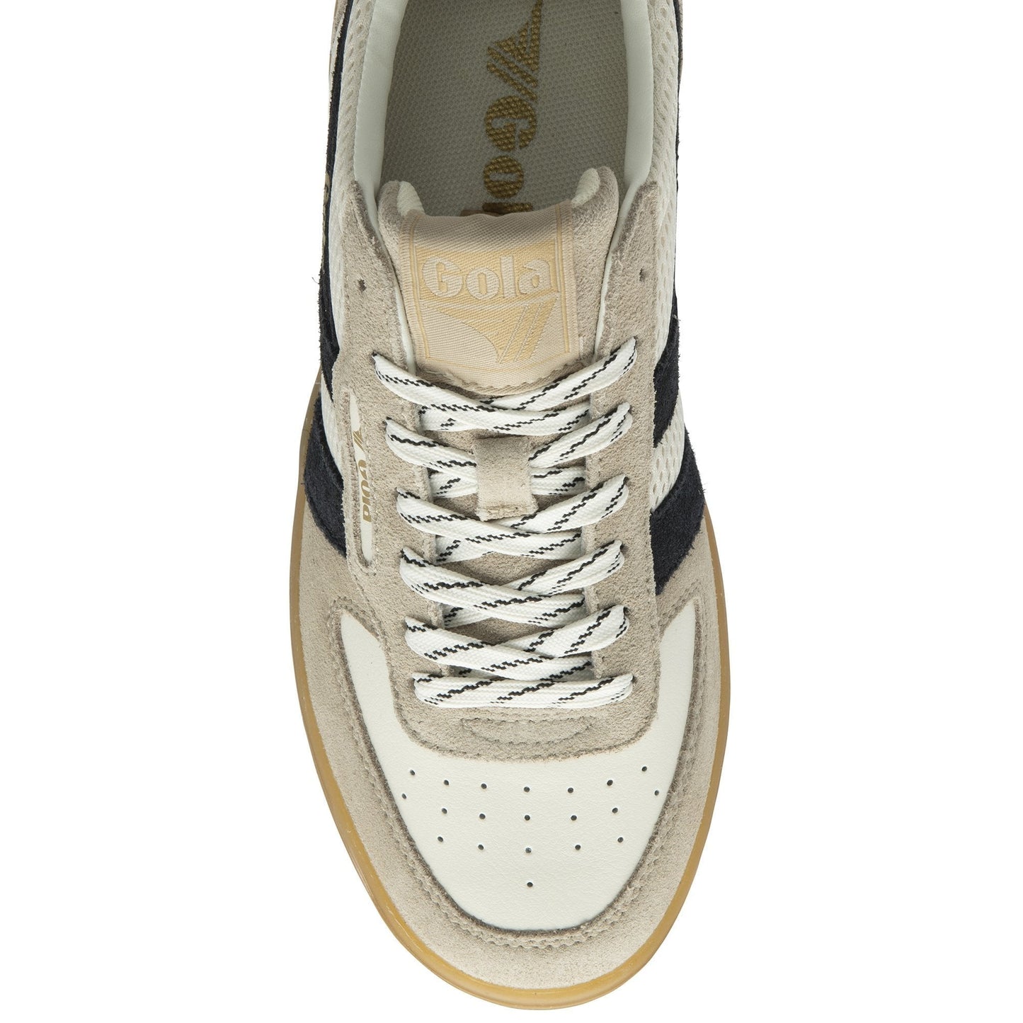 Gola Classics Women's Hawk '83 Sneakers - Off White/Bone/Black/Gum