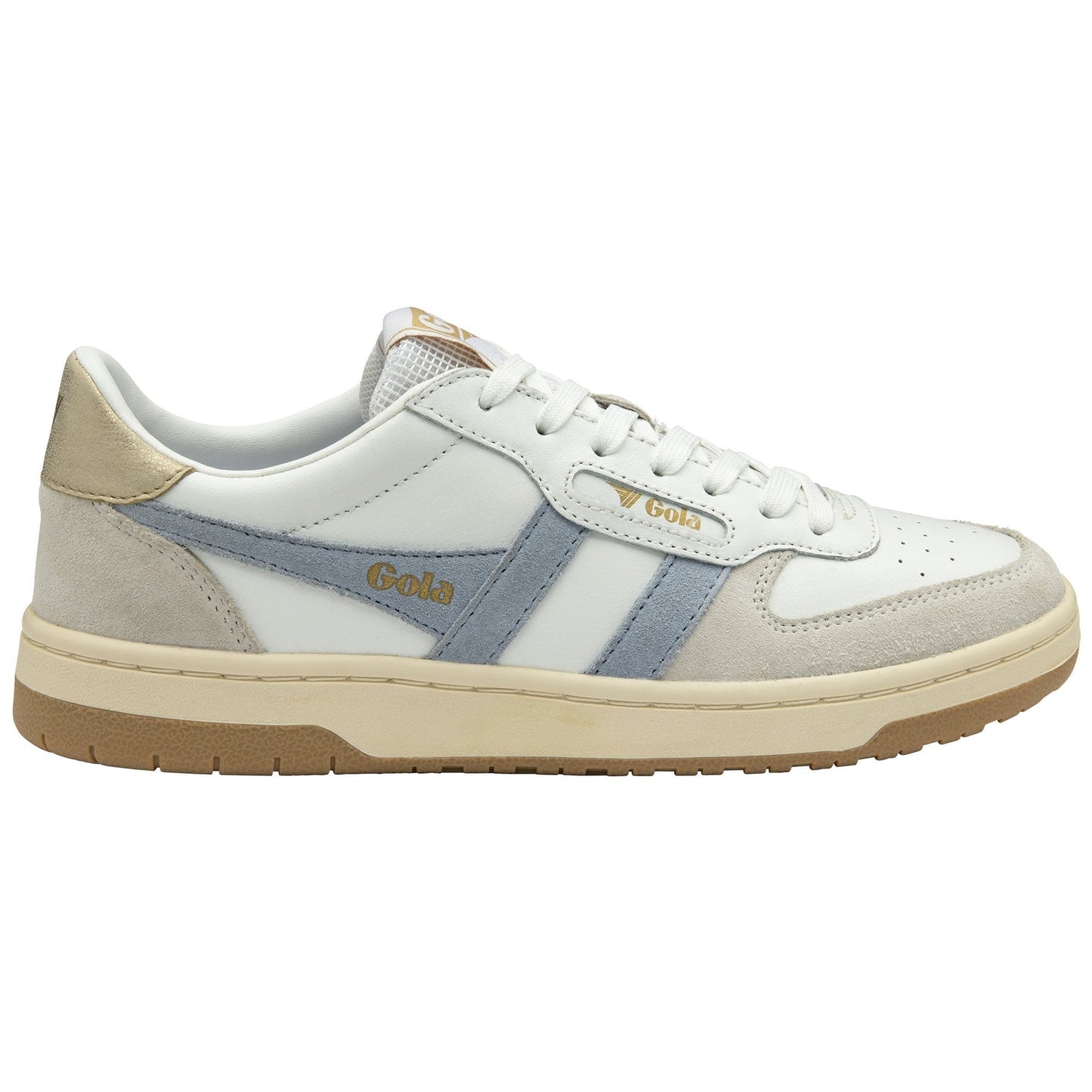 Gola Classics Women's Hawk Sneakers  - White/Air/Gold
